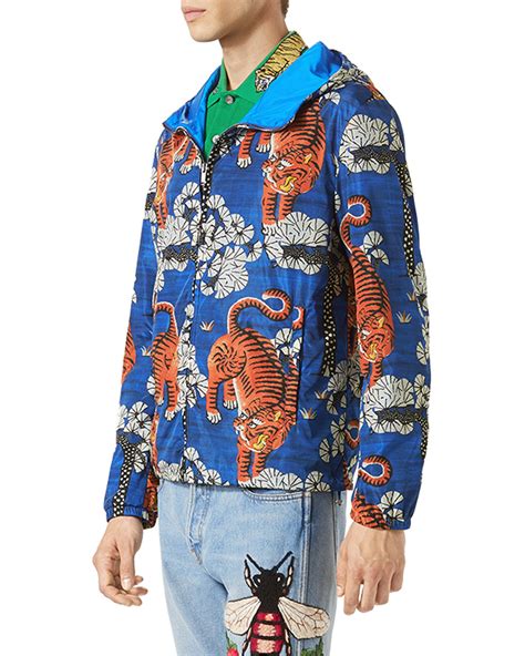 gucci windbreaker bengal tiger|gucci tiger accessories.